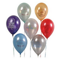 9" Pearlized Natural Latex Balloon